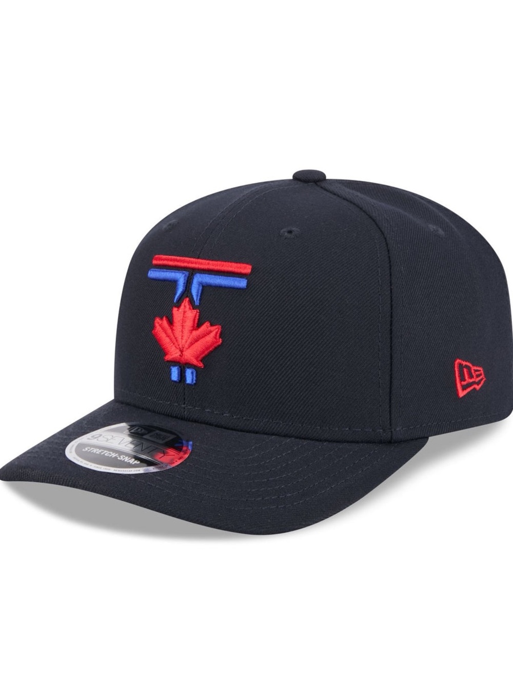 New Era Men's Navy Blue Toronto Blue Jays Maple Leaf Cap
